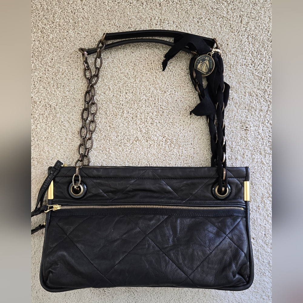 LANVIN Amalia MM Shoulder Bag